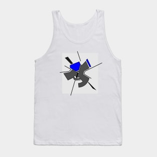 Geometrical pattern in constructivism style Tank Top